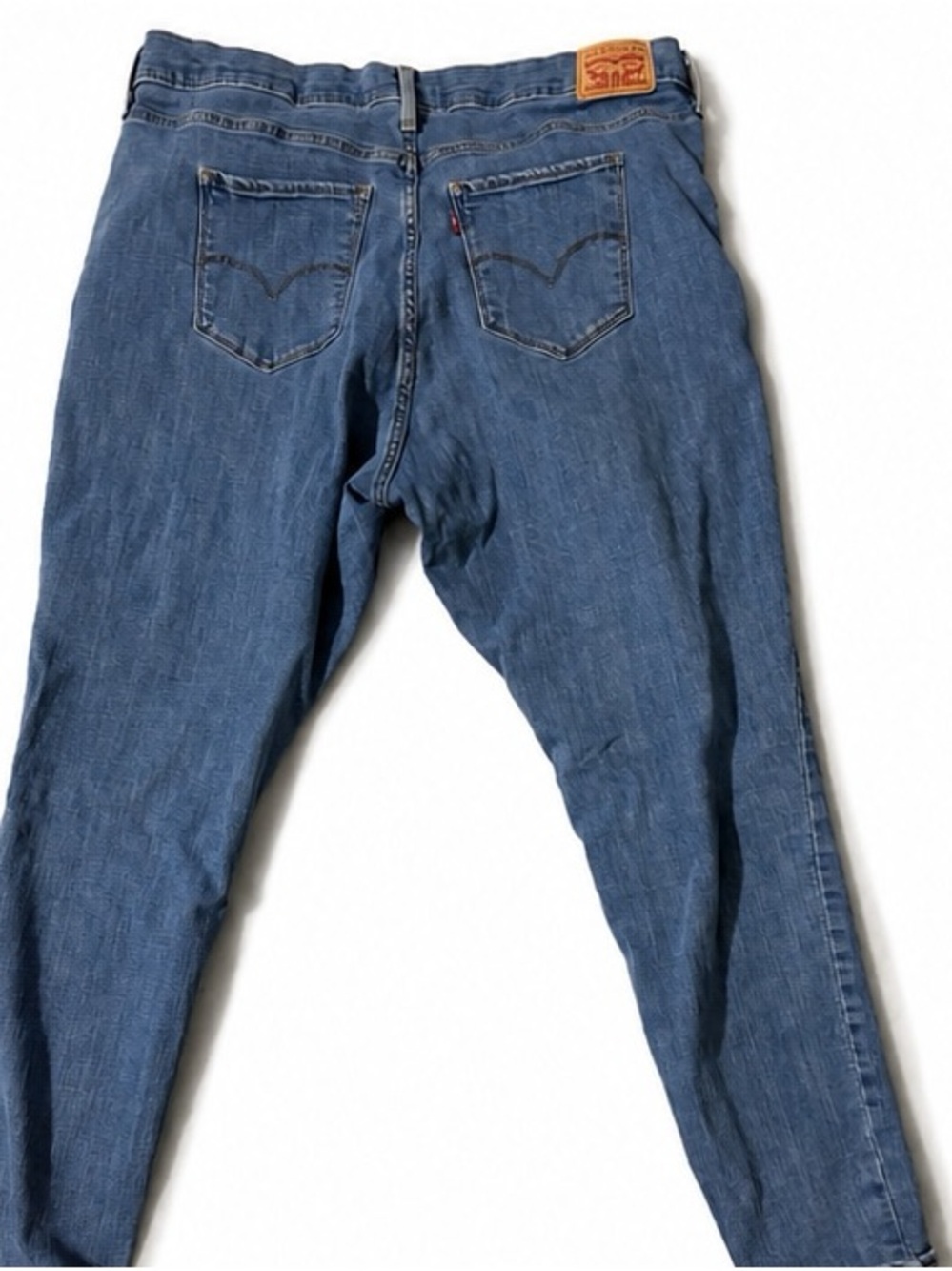Levi's 721 High Rise Skinny Jeans | Dark Wash | Plus Size 18W - Picture 2 of 3